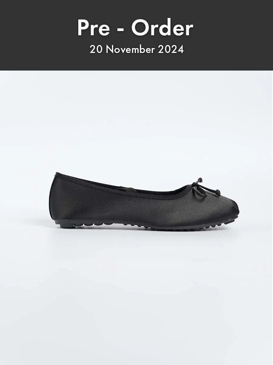 Allegra Ballerina Ribbon Flats