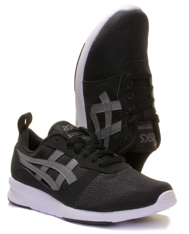 Asics Lyte Jogger In Black White