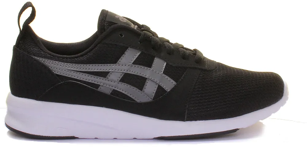 Asics Lyte Jogger In Black White