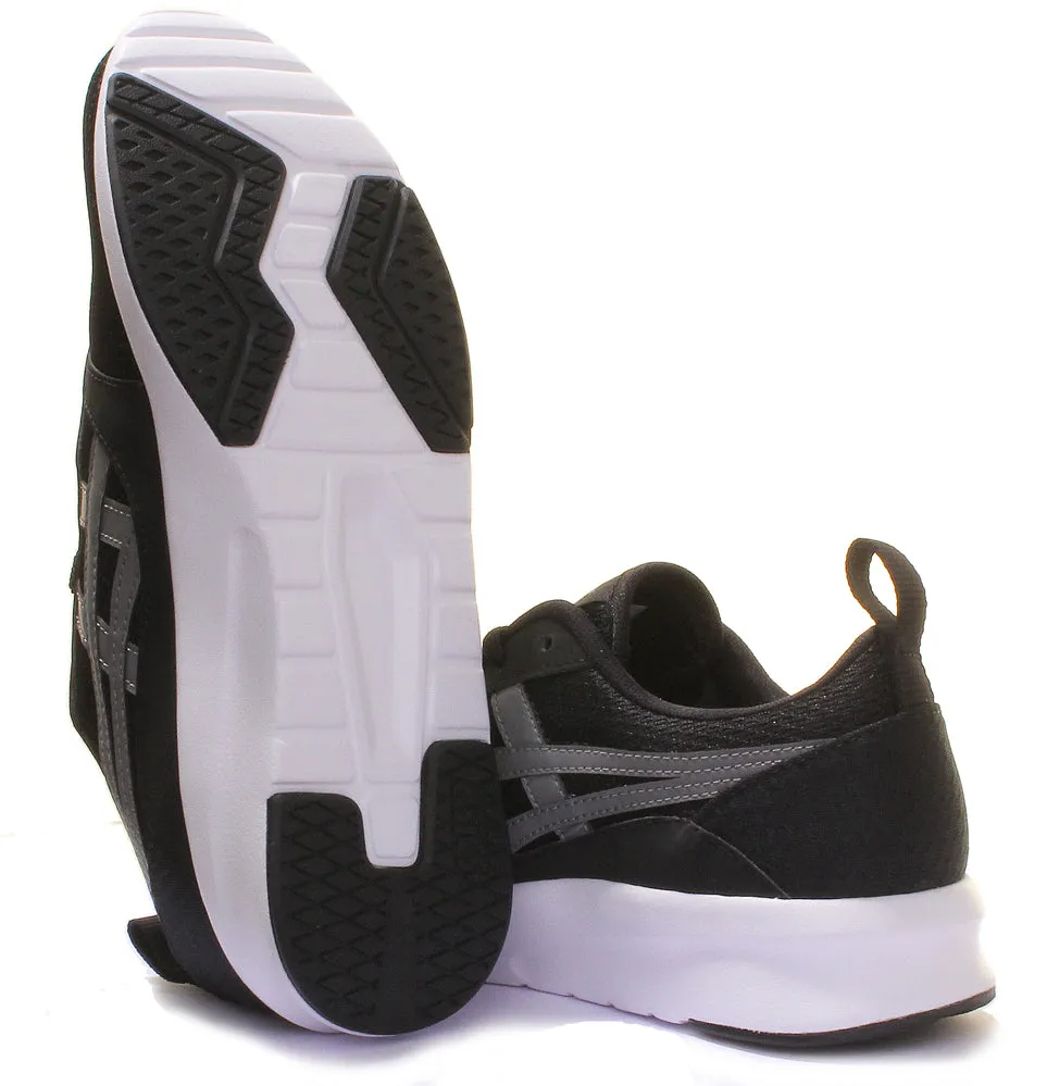 Asics Lyte Jogger In Black White