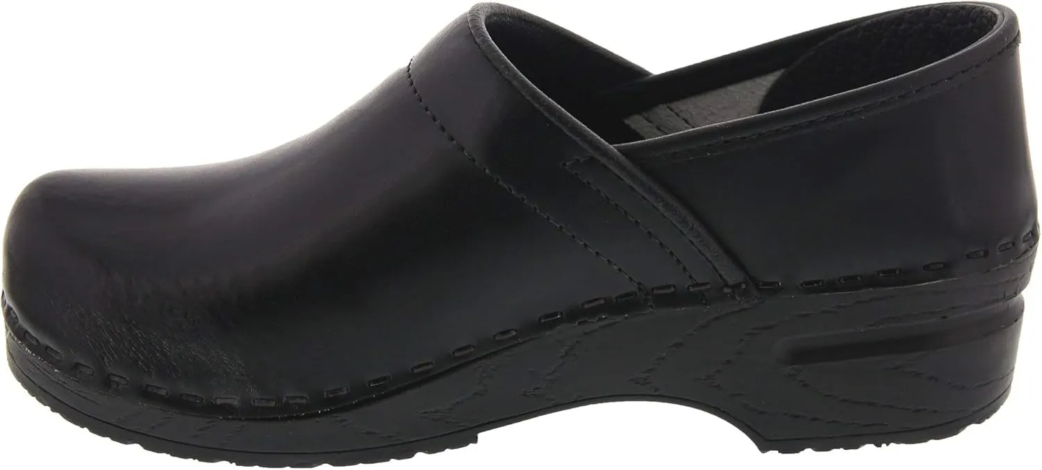 BJORK Swedish Comfort Women's Professional Leather Clogs