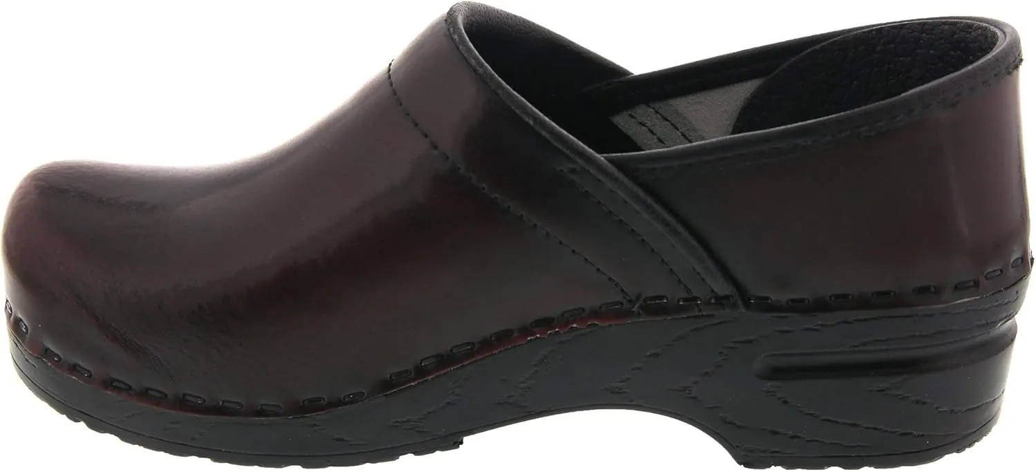 BJORK Swedish Comfort Women's Professional Leather Clogs