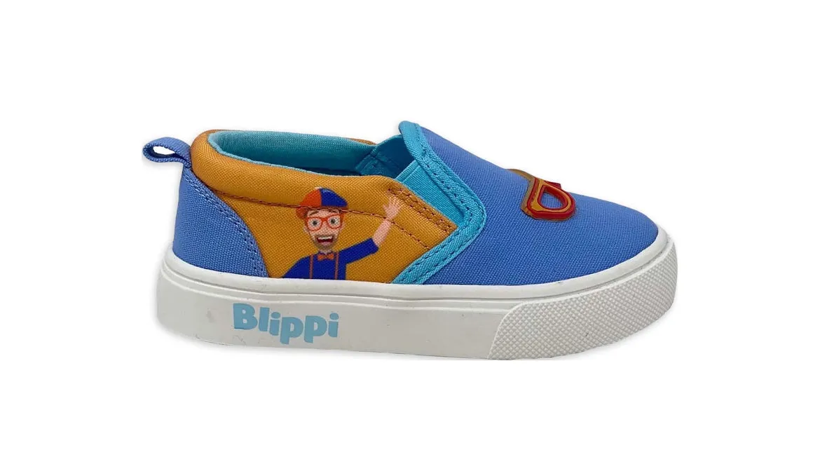 Blippi Toddler Boys or Girls Twin Gore Casual Sneakers