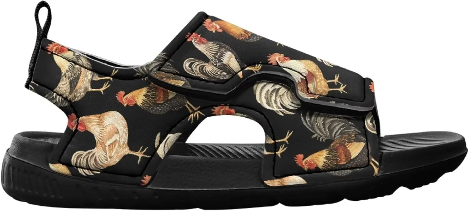 Boys Sandals Open Toe Toddler Sandals Boys Adjustable Little Big Kids