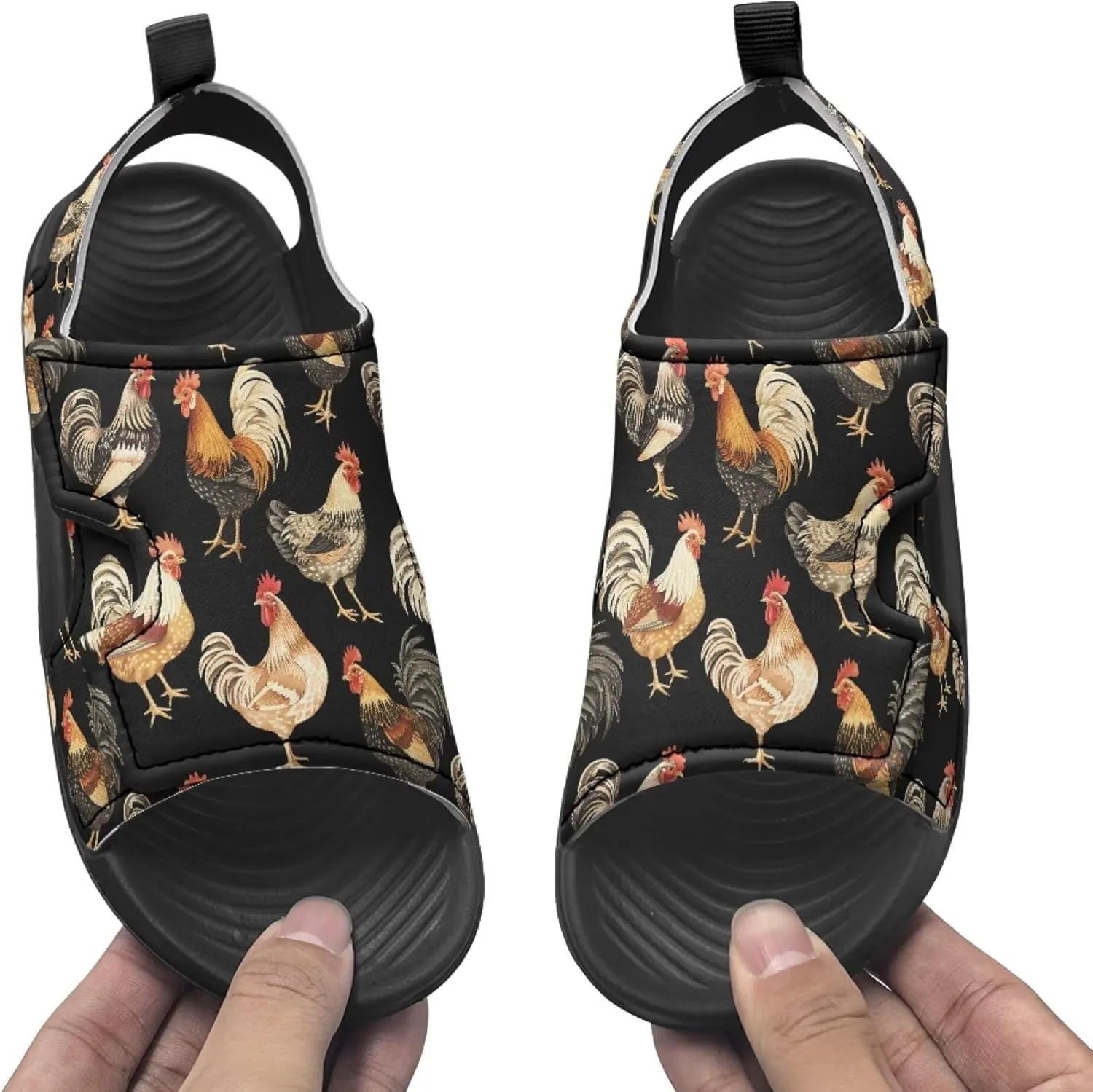 Boys Sandals Open Toe Toddler Sandals Boys Adjustable Little Big Kids