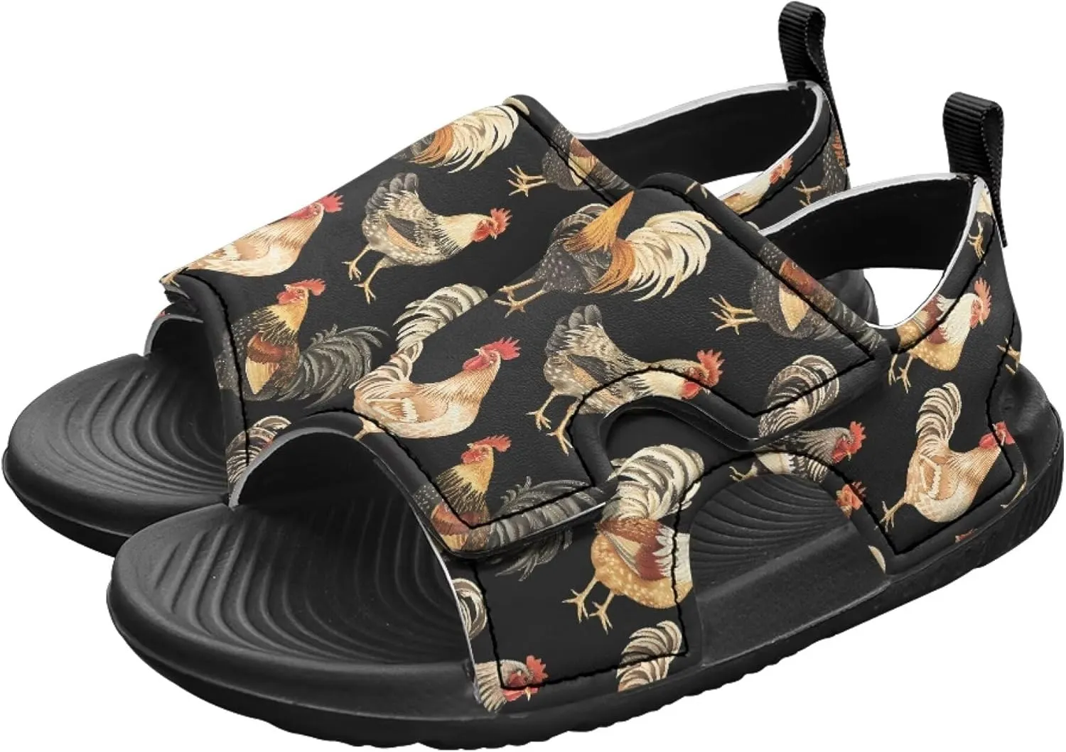 Boys Sandals Open Toe Toddler Sandals Boys Adjustable Little Big Kids