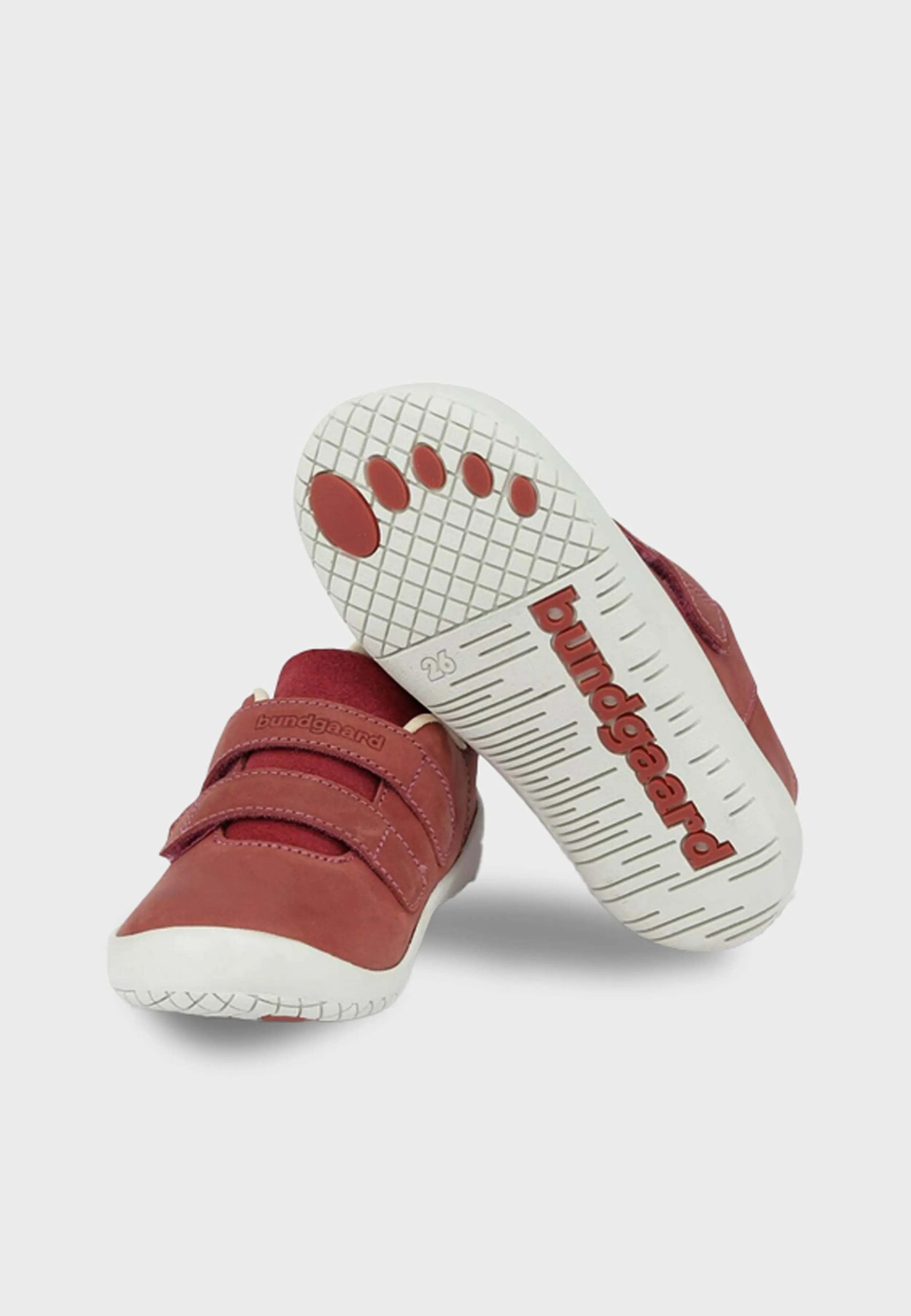 Bundgaard Benjamin sneakers - Dark Pink m/velcro