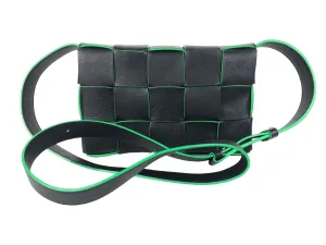 Cassette Bicolor Intrecciato Crossbody or Shoulder Bag