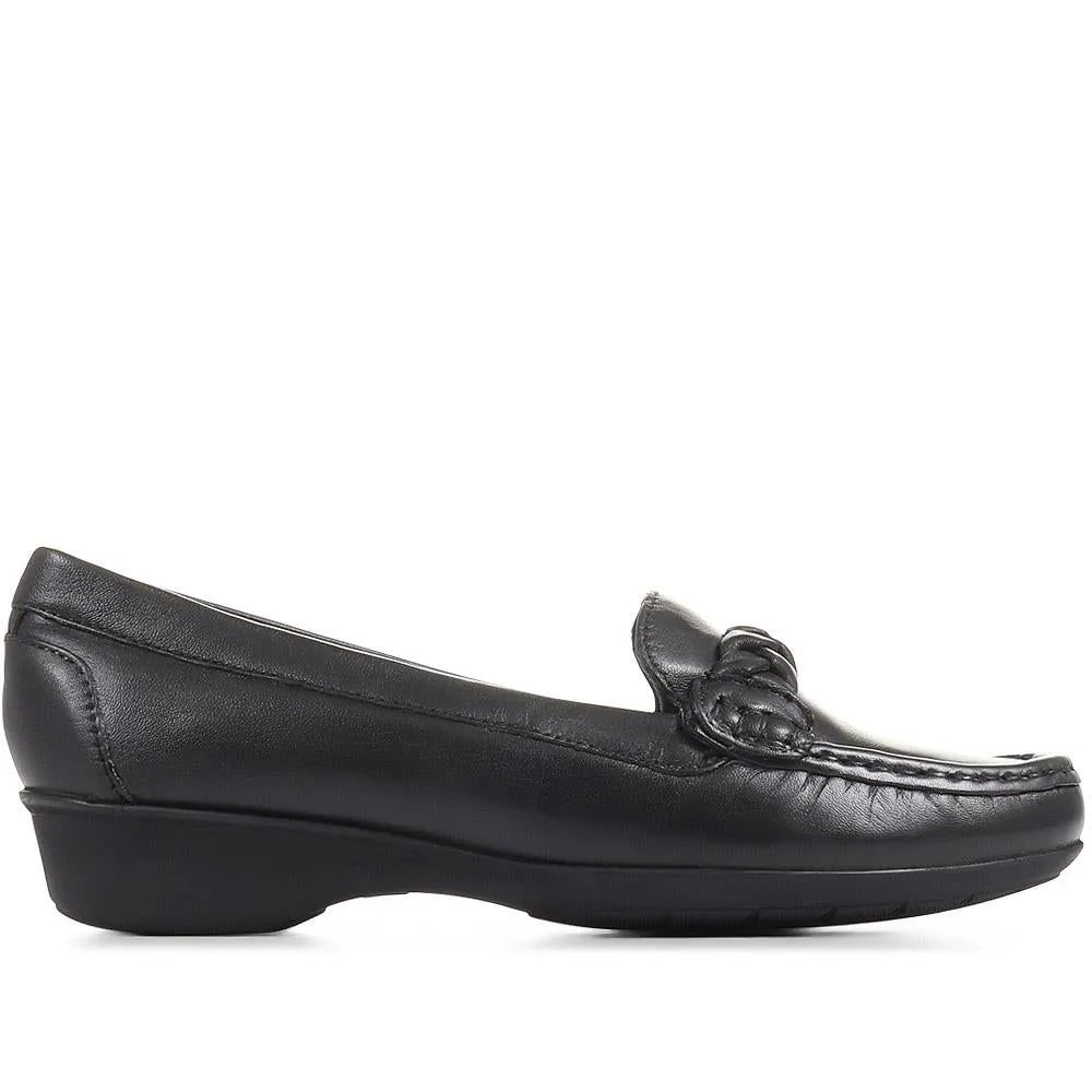 Casual Leather Moccasins - NAP24000 / 308 407
