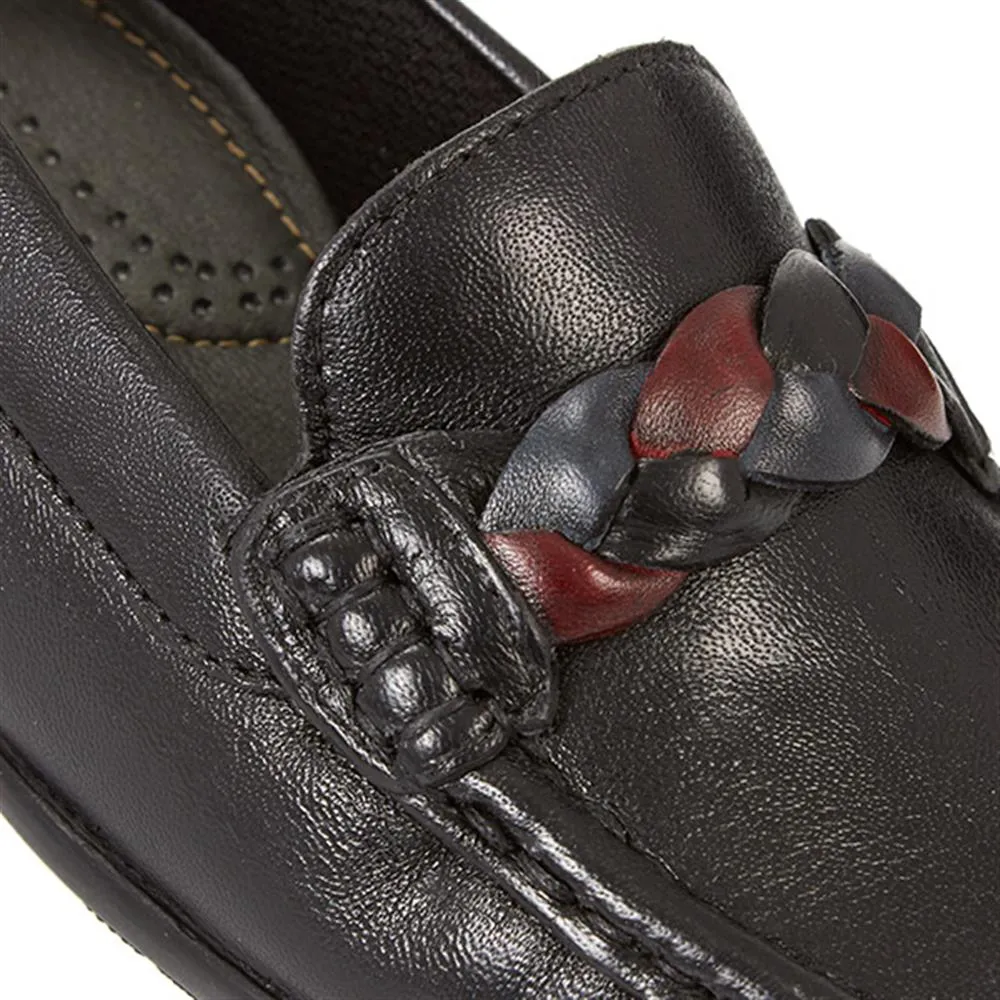 Casual Leather Moccasins - NAP24000 / 308 407