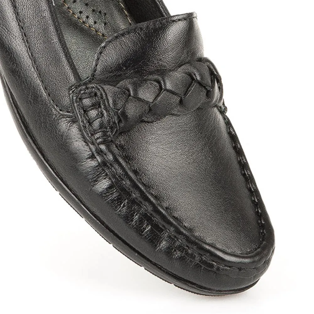 Casual Leather Moccasins - NAP24000 / 308 407