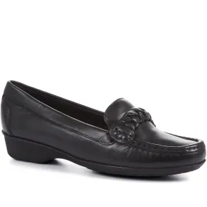 Casual Leather Moccasins - NAP24000 / 308 407