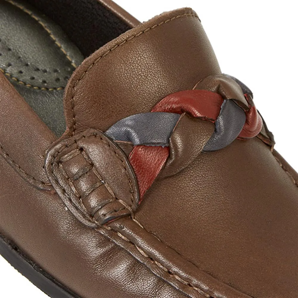 Casual Leather Moccasins - NAP24000 / 308 407