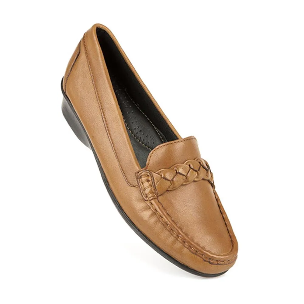 Casual Leather Moccasins - NAP24000 / 308 407
