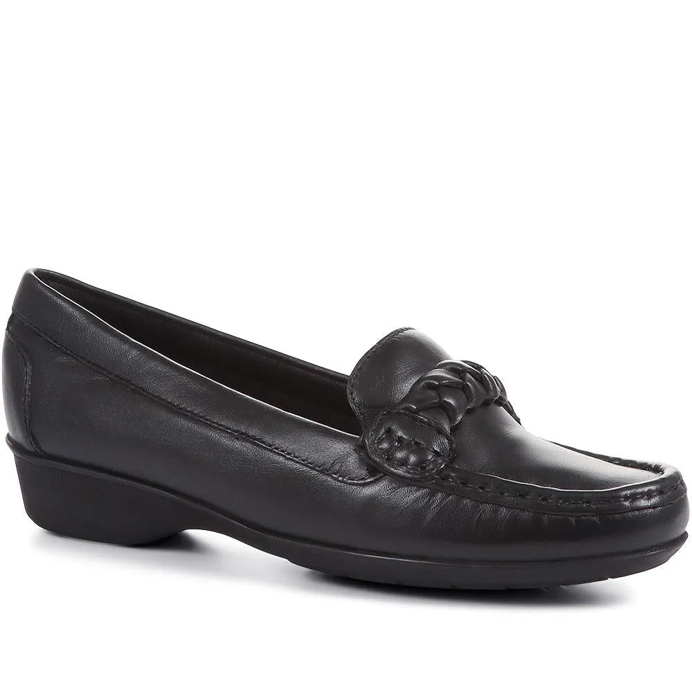 Casual Leather Moccasins - NAP24000 / 308 407