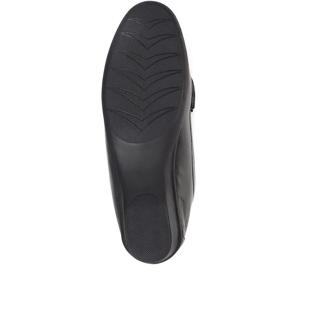 Casual Leather Moccasins - NAP24000 / 308 407