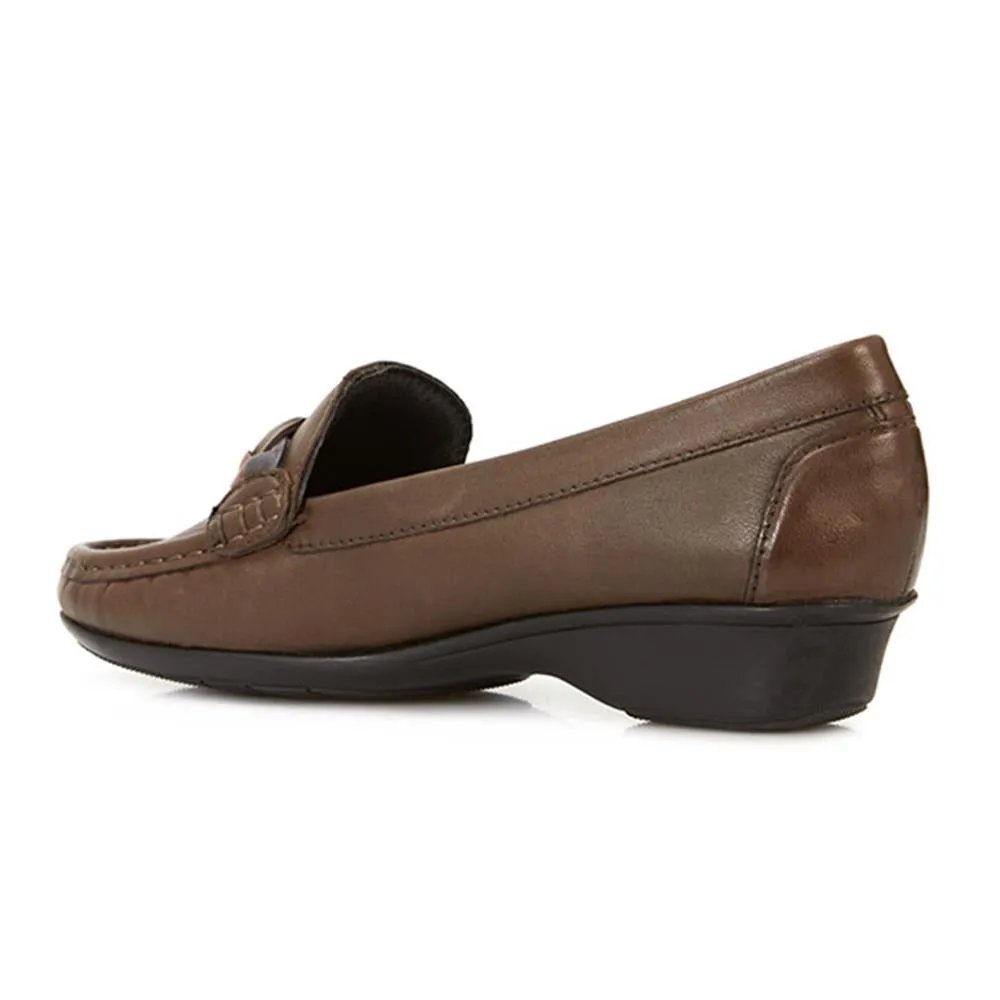 Casual Leather Moccasins - NAP24000 / 308 407