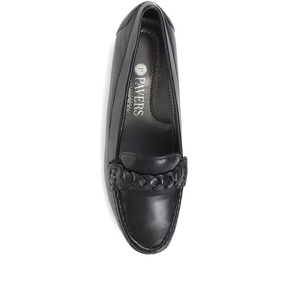 Casual Leather Moccasins - NAP24000 / 308 407
