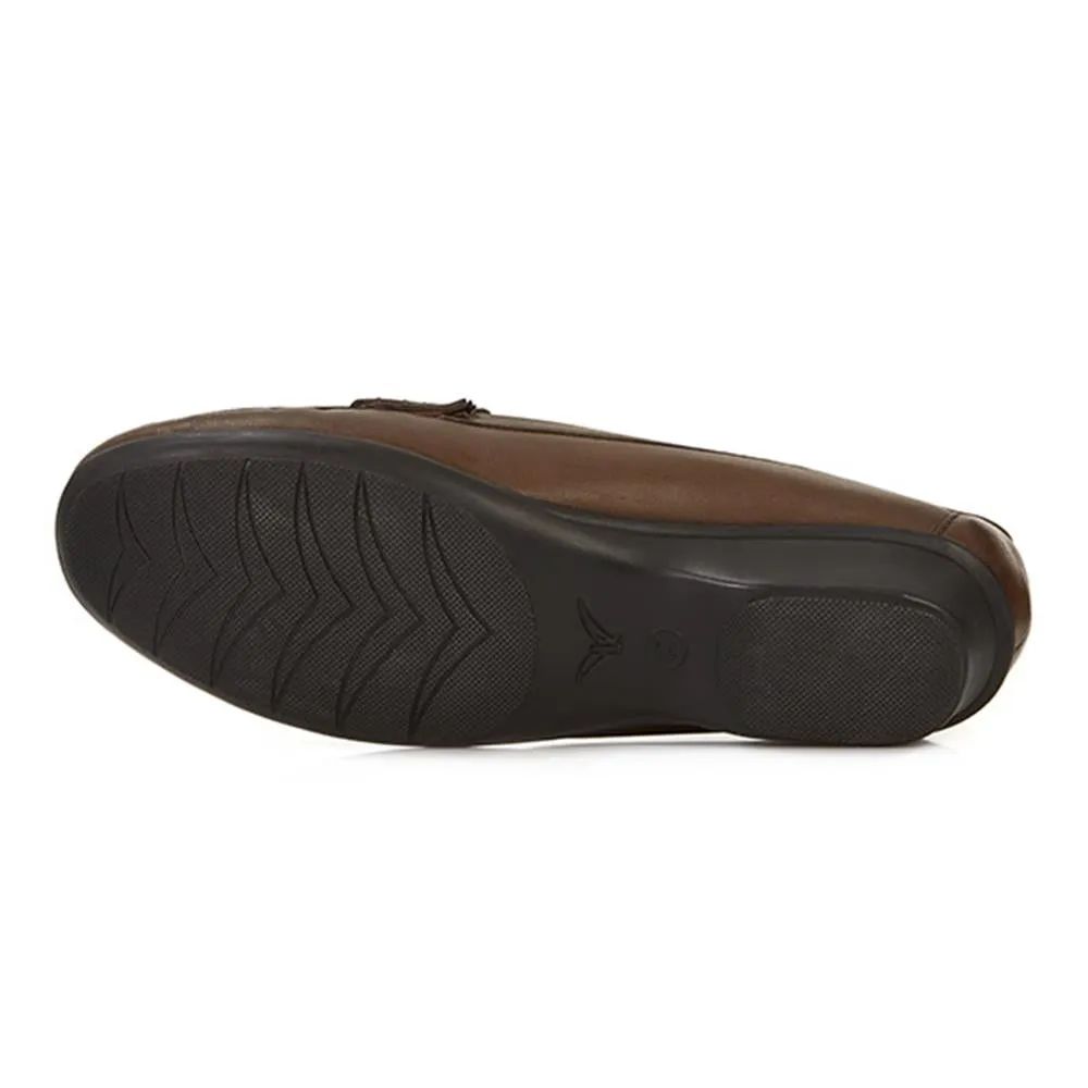 Casual Leather Moccasins - NAP24000 / 308 407