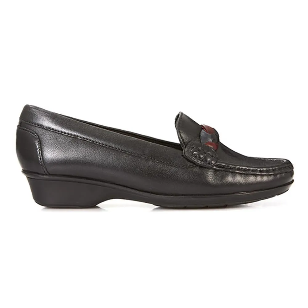 Casual Leather Moccasins - NAP24000 / 308 407