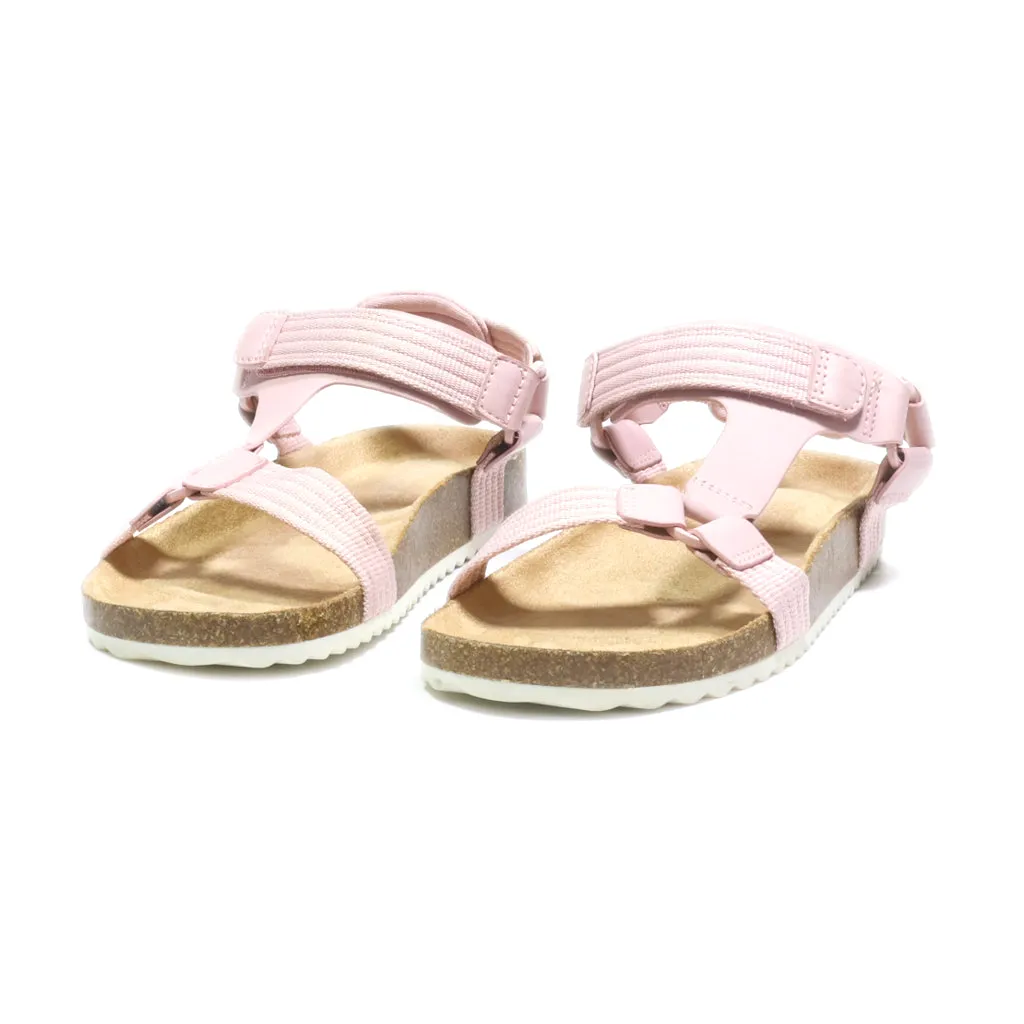 Cat & Jack Flat Sandals Leather Pink Colour For Kids