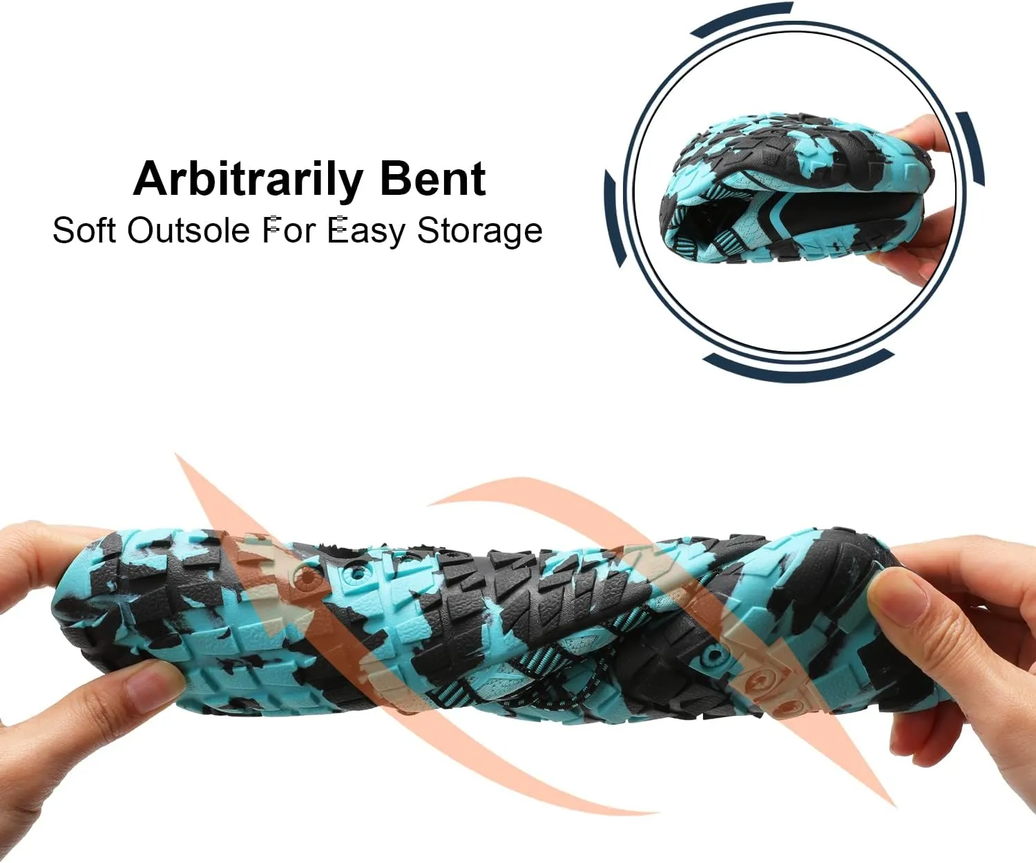 Centipede Demon Swim Water Shoes for Women Men Quick Dry Barefoot Aqua Sneakers Shoe for Beach Hiking Diving Boating River Outdoor Water Sports