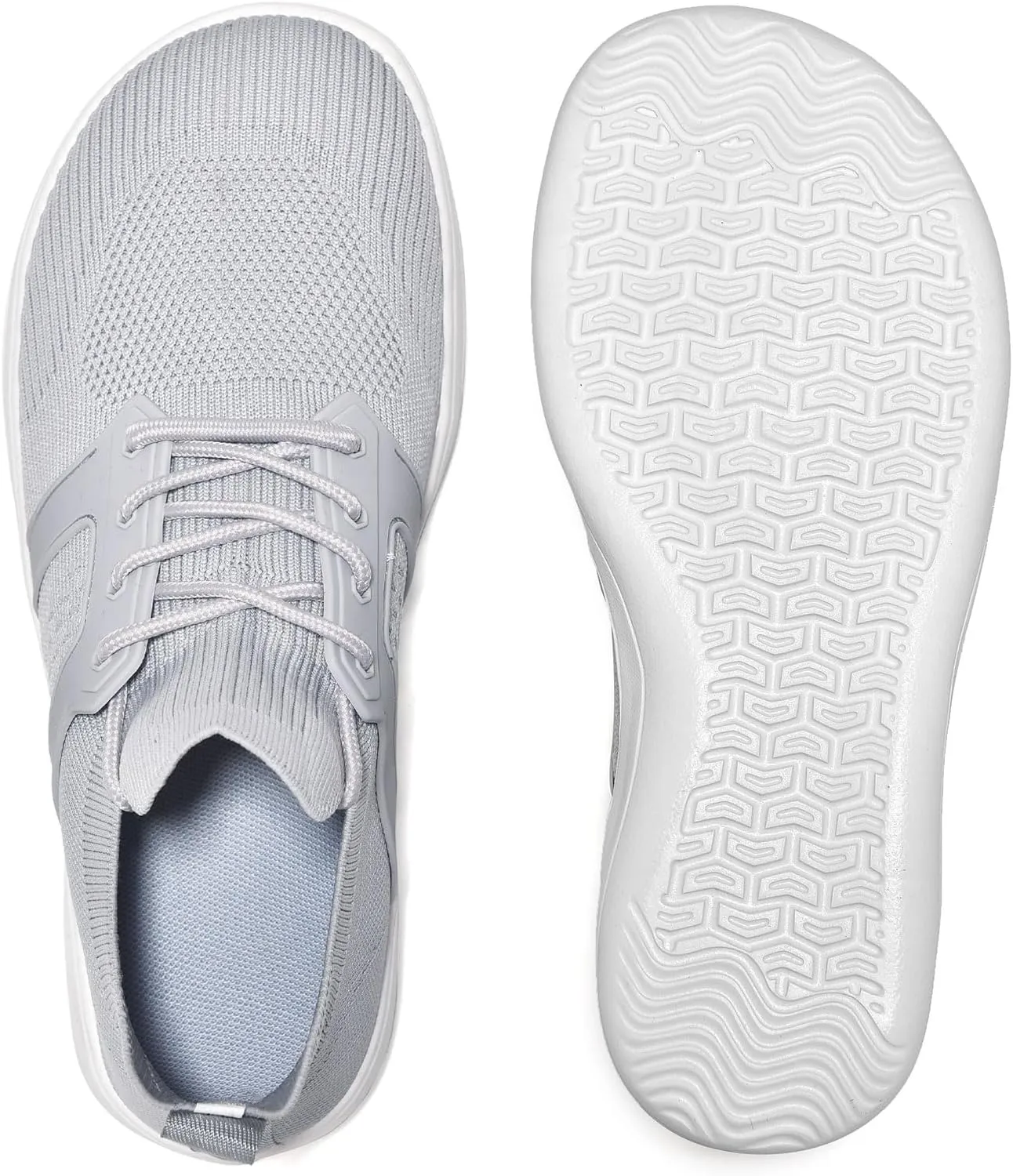 CFVKPT Mens Barefoot Dress Shoes Wide Toe Box Slip On Oxfords Running Sneakers Size 6.5-12