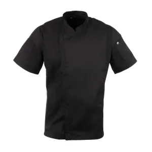 Chef Works Springfield Zipper Mens Chefs Jacket Black S