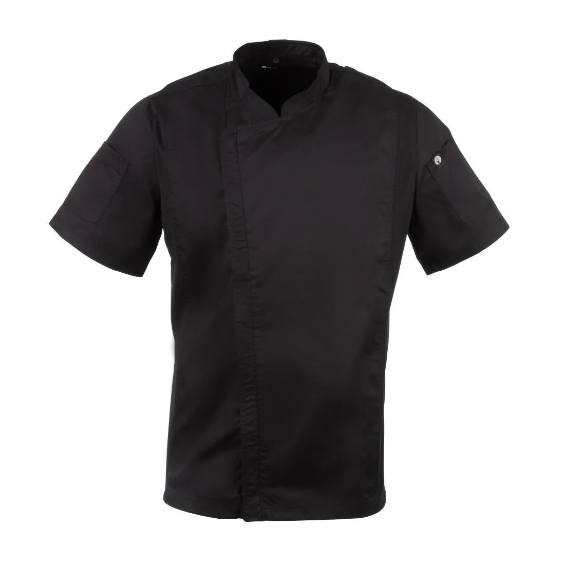Chef Works Springfield Zipper Mens Chefs Jacket Black S
