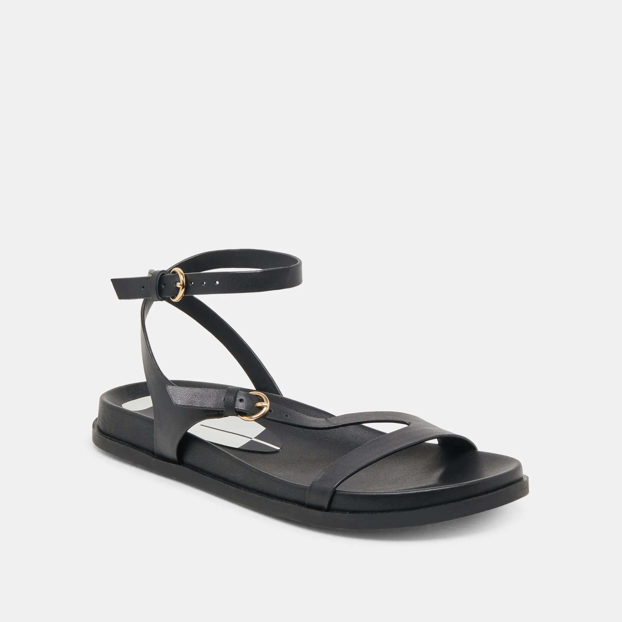 DARLIS SANDALS BLACK LEATHER