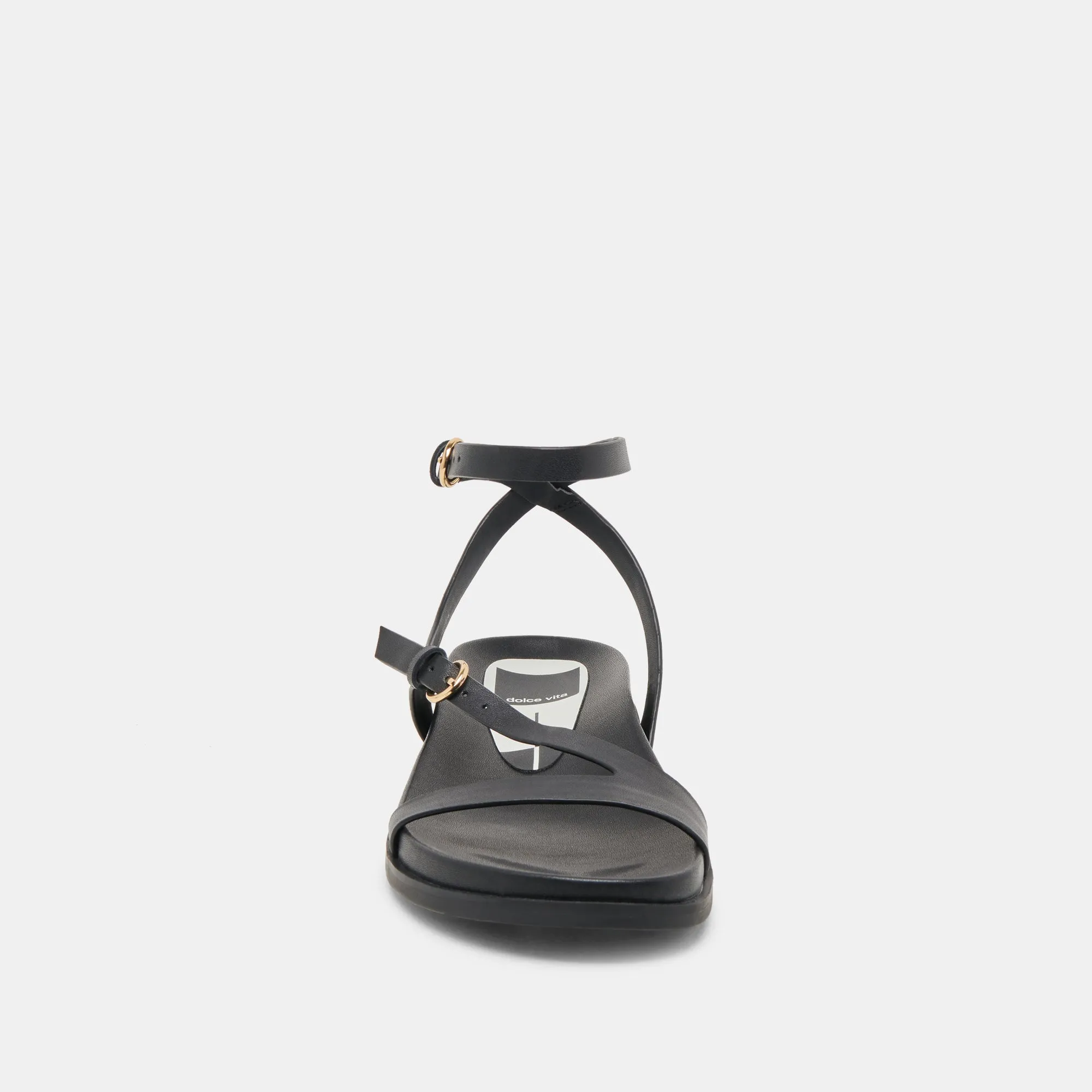 DARLIS SANDALS BLACK LEATHER