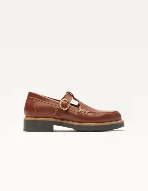 Derbies Carmen - Cuir marron