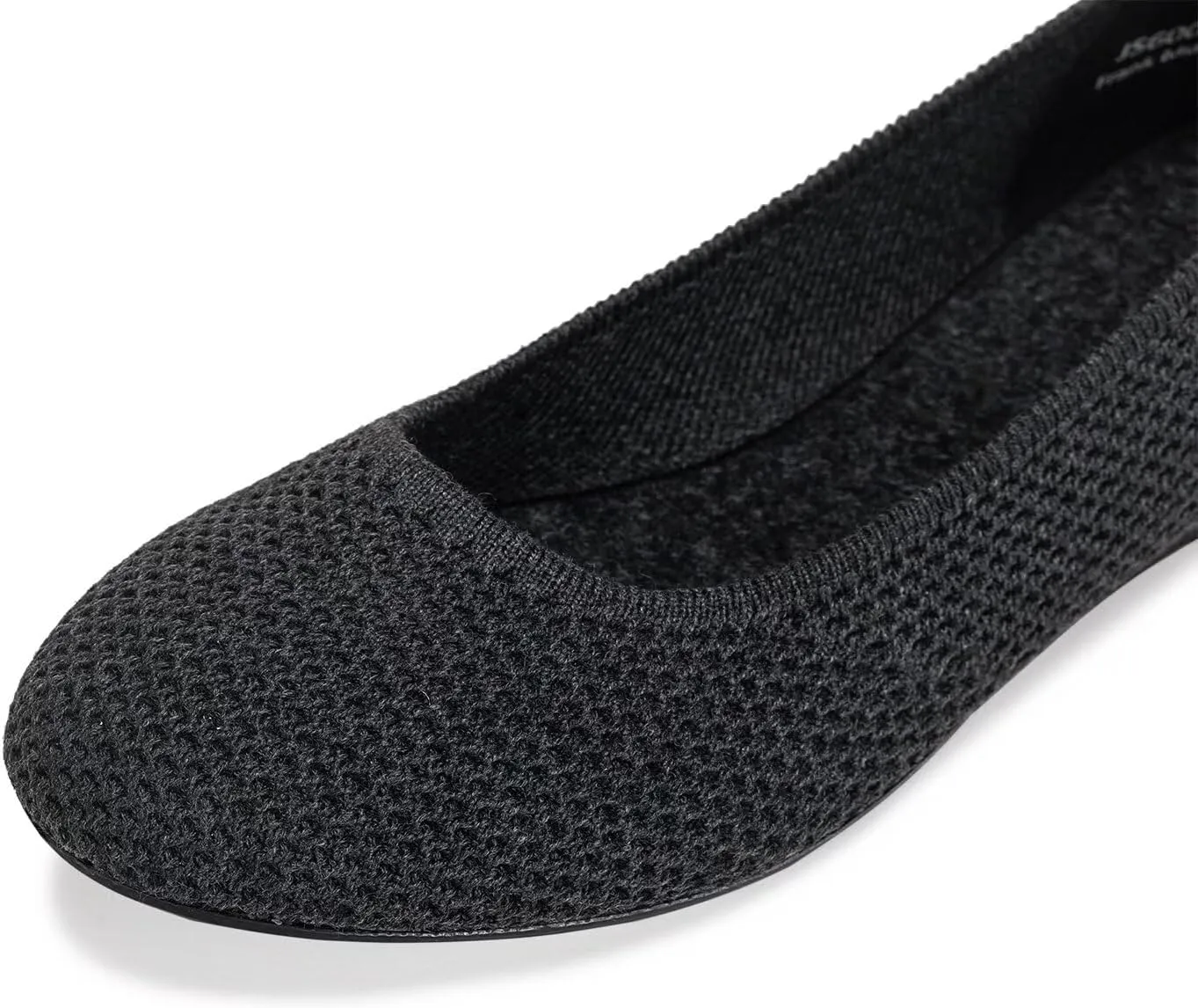 Frank Mully Womens Ballet Flat Shoes Knit Dress Shoes Round Toe Slip On Ballerina Walking Flats Shoes for Woman Low Wedge Comfort Soft
