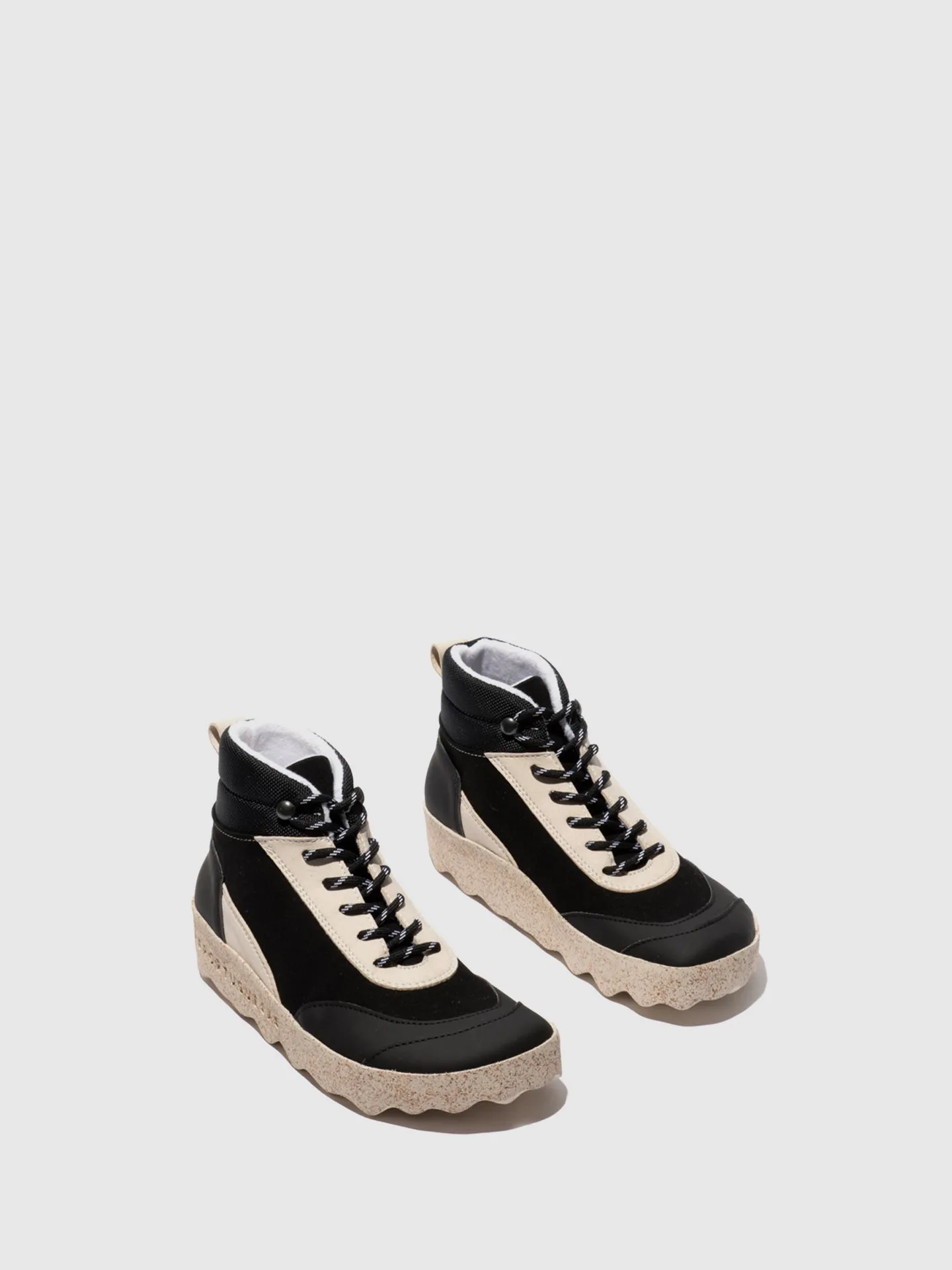 Hi-Top Trainers CABS BLACK/OFFWHITE