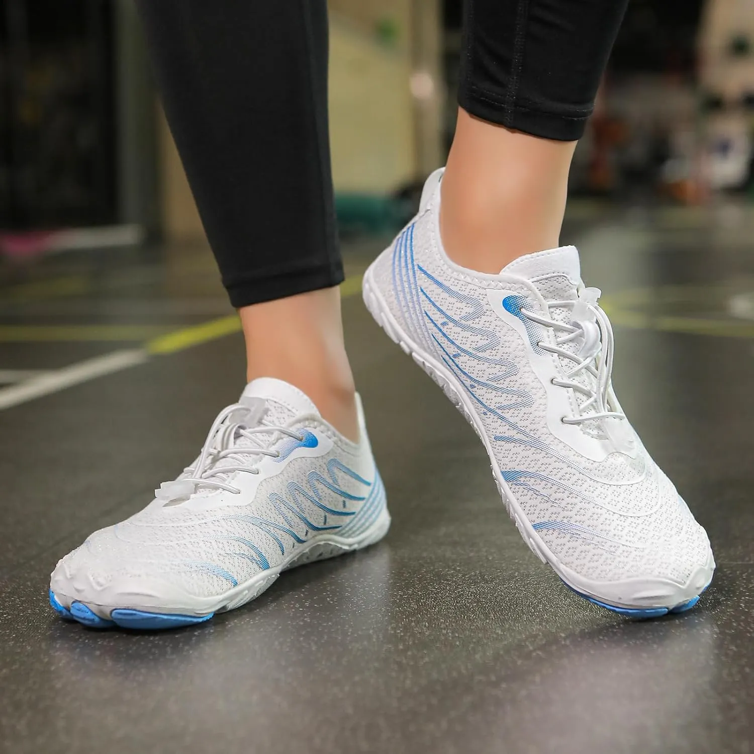 Hike Barefoot Shoes for Women Men Wide Toe Box Breathable & Non-Slip Athletic Footwear Healthy Waterproof Trail Running Minimalist Zero Drop Outdoor Cross-Trainer Fashion Sneakers
