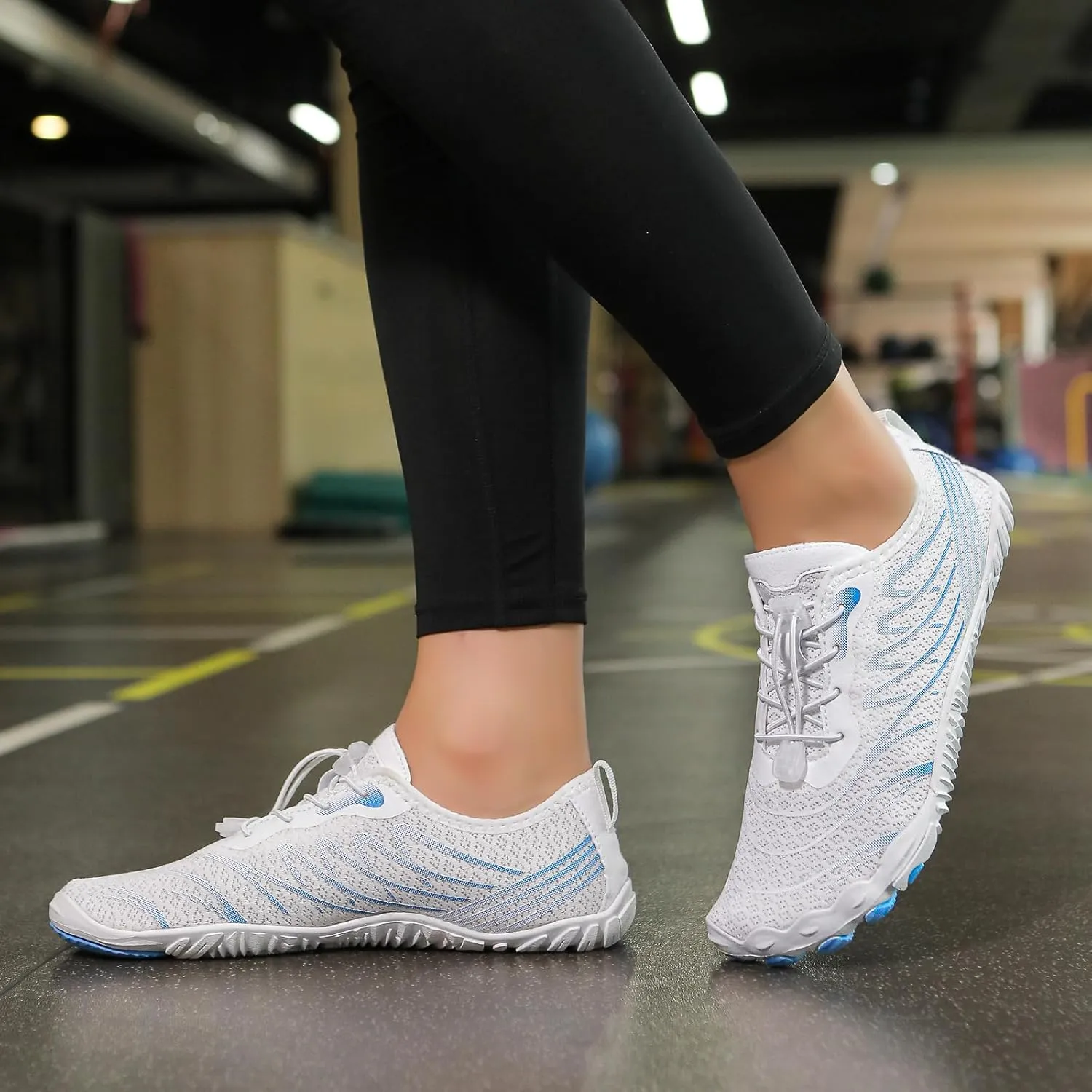 Hike Barefoot Shoes for Women Men Wide Toe Box Breathable & Non-Slip Athletic Footwear Healthy Waterproof Trail Running Minimalist Zero Drop Outdoor Cross-Trainer Fashion Sneakers