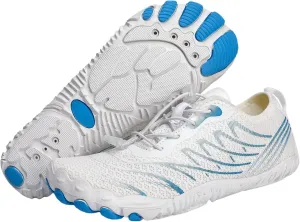 Hike Barefoot Shoes for Women Men Wide Toe Box Breathable & Non-Slip Athletic Footwear Healthy Waterproof Trail Running Minimalist Zero Drop Outdoor Cross-Trainer Fashion Sneakers