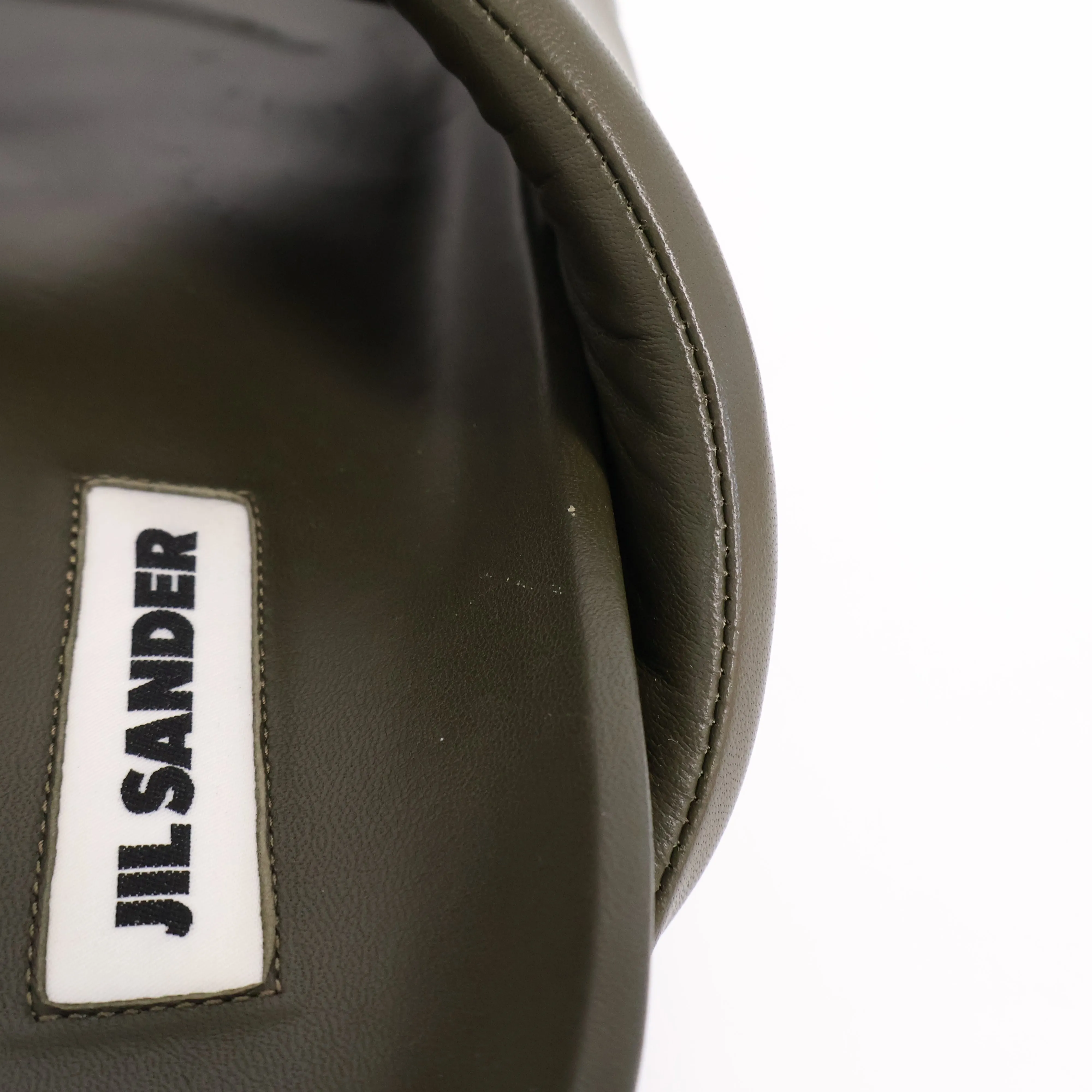 Jil Sander Khaki Sandals Criss-Cross 42