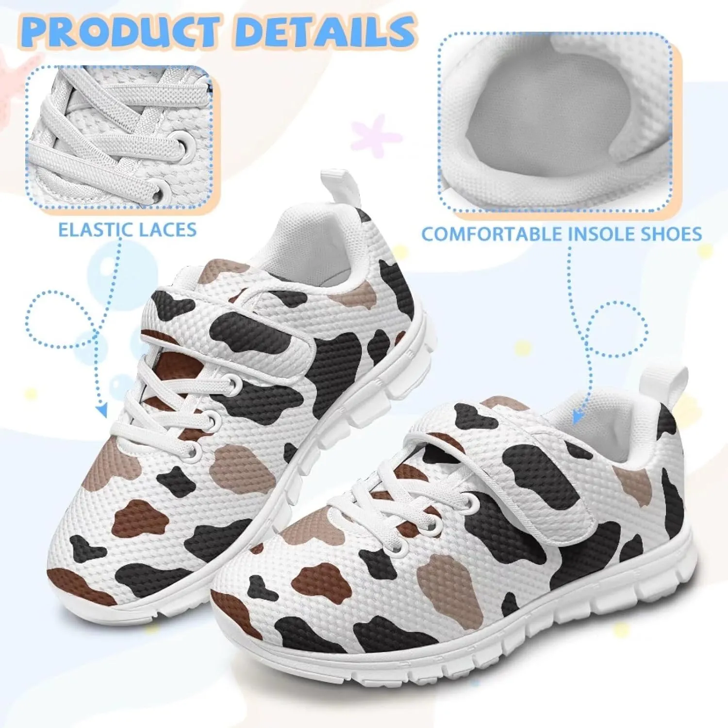 Kids Active Trainers Running Shoes for Girls Boys Sports Sneakers