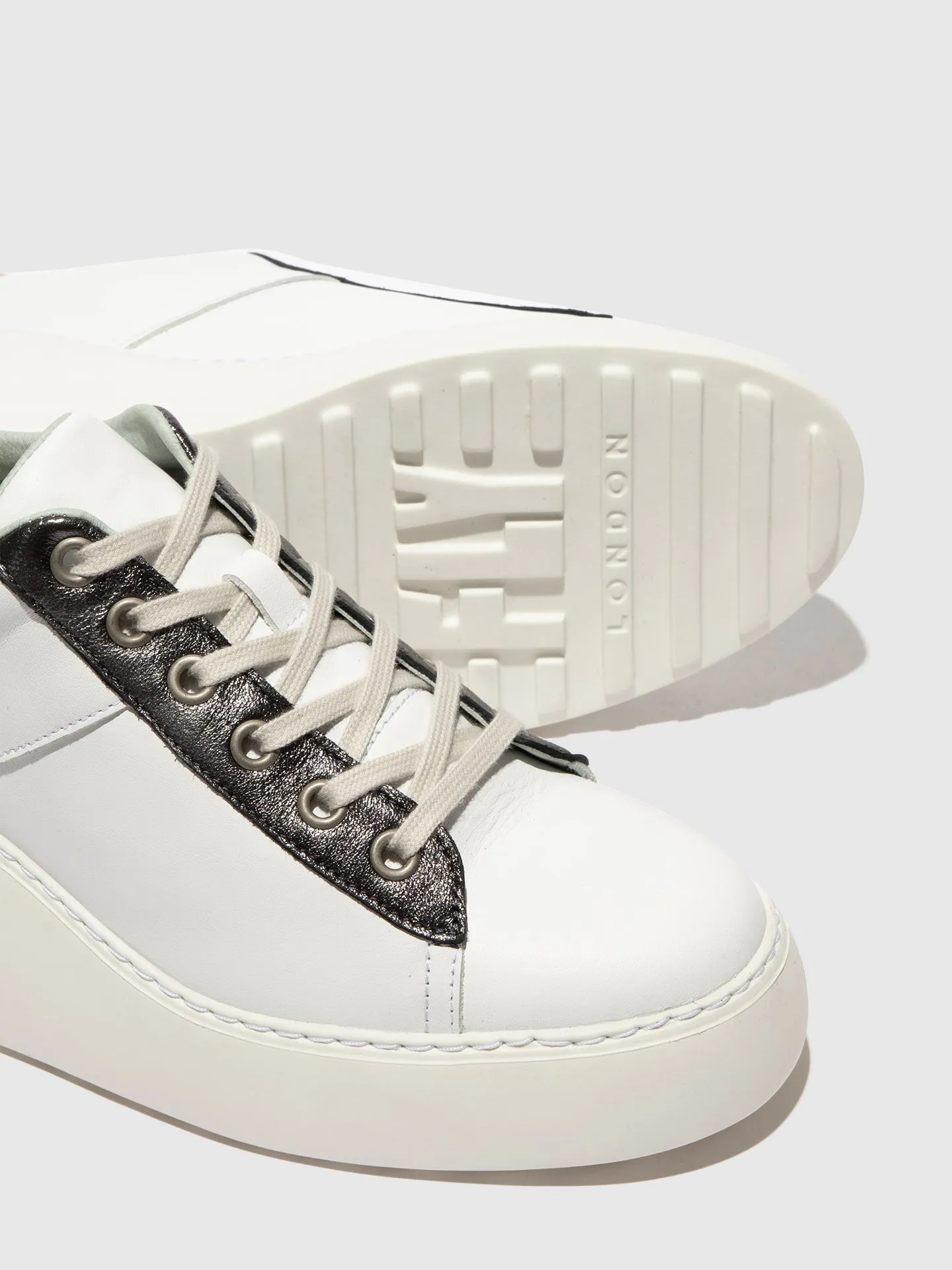 Lace-up Trainers DELF580FLY WHITE/GRAPHITE/MYNT