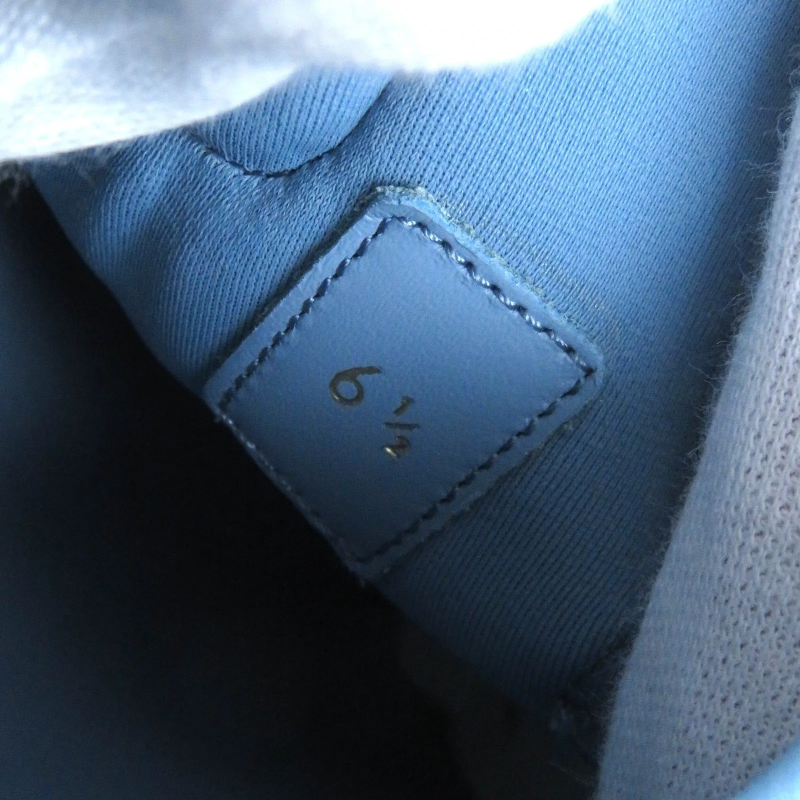 LOUIS VUITTON sneakers Monogram denim Light blue type Fast lane line 6.5