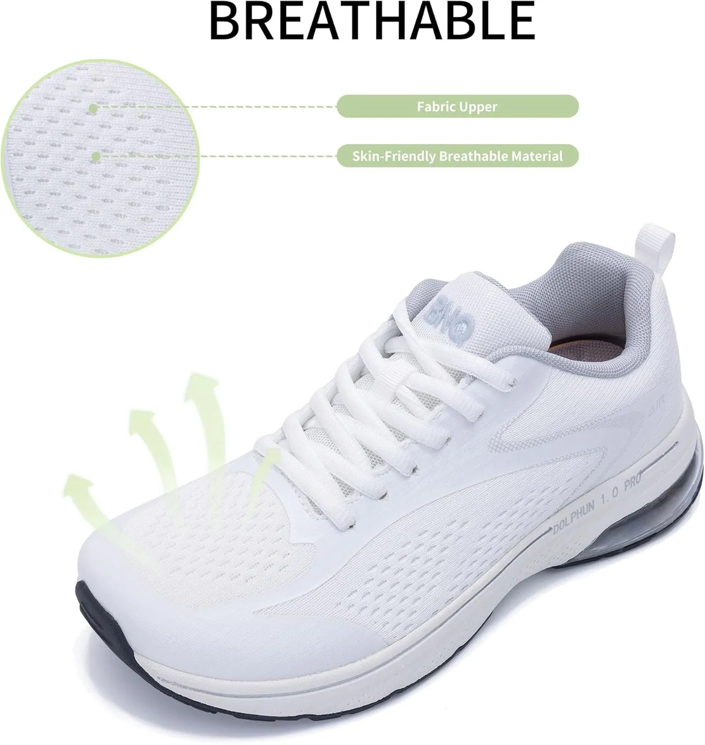 MAFEKE Womens Wide Toe Box Running Shoes Air Arch Support Tennis Athletic Sneakers Orthotic Walking Shoes for Plantar Fasciitis Pain Relief US 6-11