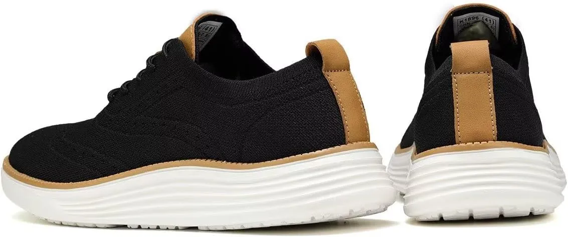 Men's Casual Oxfords Shoes Fashion Mesh Business Walking Work Dress Sneakers Comfortable Lightweight