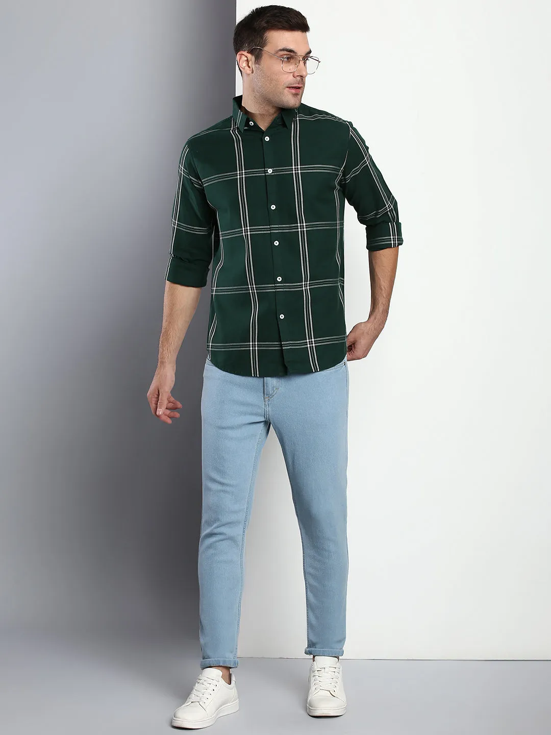 Men's Clement Shirt (Bottlegreen)