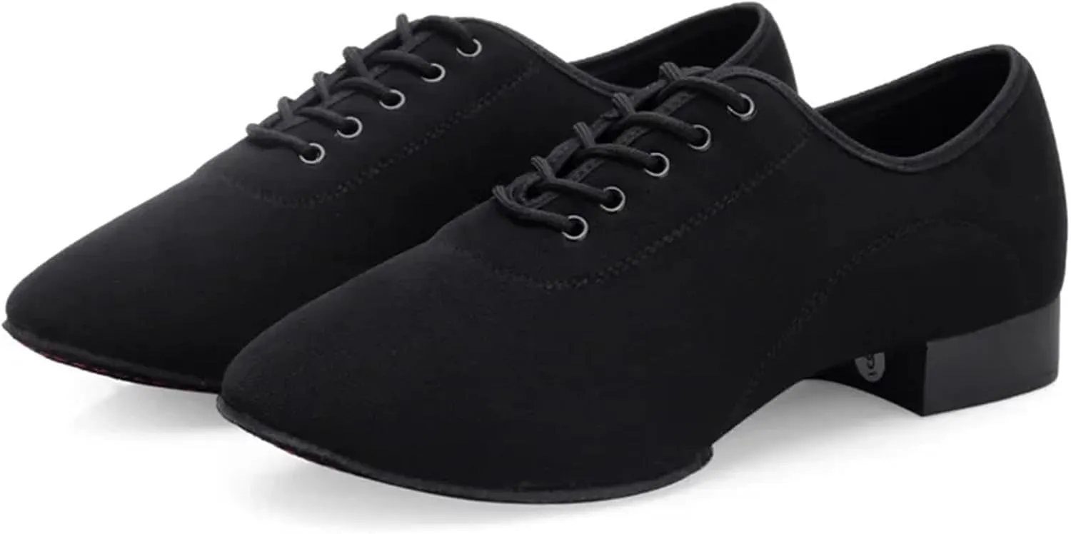Men's Latin Dance Shoes Men's Ballroom Latin Dance Shoes Jazz Shoes Sneakers for Men Low Heel Professional Practice Dancing Shoes