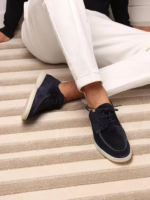 Men's Loafer Casual Slip on Shoes Flat Shoes Summer Penny Loafers for Men Lace up Shoes Comfort Dress Shoes Oxford Business Formal Shoes Breathable Moccasins Driving Walking Shoes Fashion Slipper