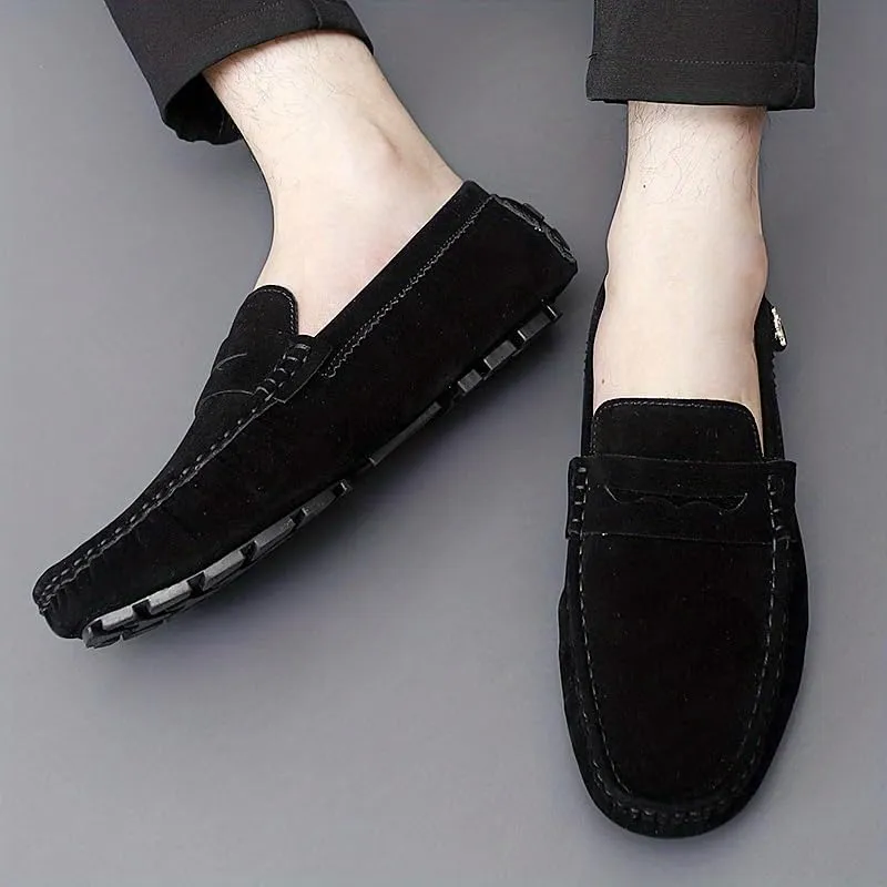 Men's Moccasins Penny Loafer Shoes, Driving Shoes, Comfy Non-Slip Slip On Shoes, Men's Footwear, All Seasons