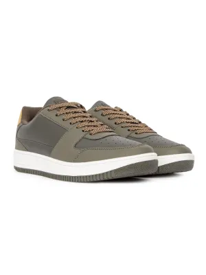 Mens  Toribio Trainers Olive