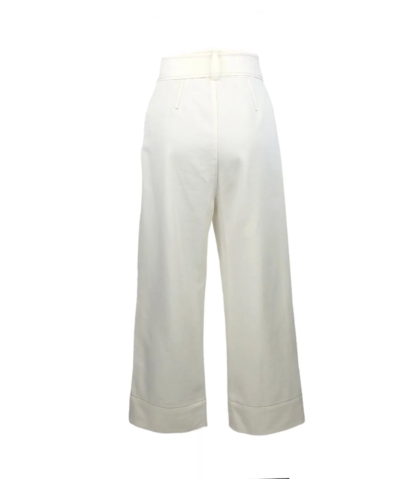 Michaela Tie-Waist Crop Pants | US 2