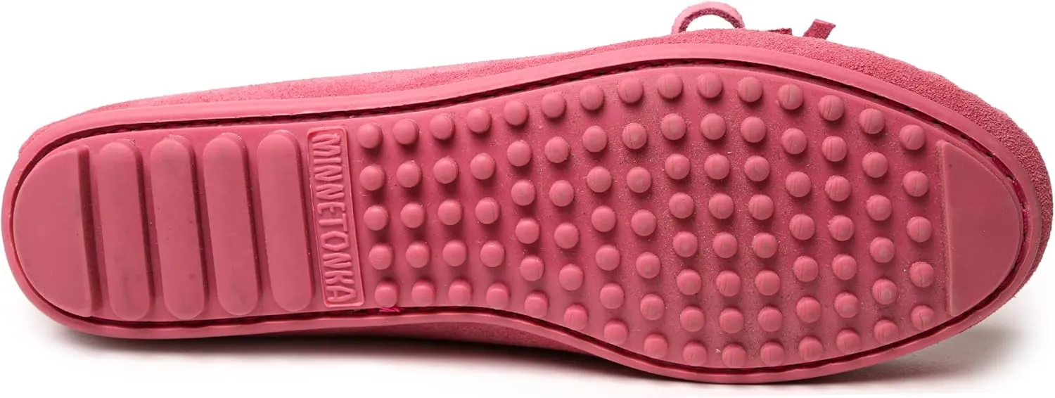 Minnetonka Womens Thunderbird Animikii Hardsole  Moccasins for Women with a Classic Leather Moccasin Silhouette, Cushioned Footbed, and Beaded Moccasin Design